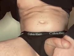 Stroking off my Ample Dad Rod