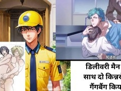 Mature office lady in lingerie deals with average cock at work