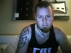 Straight guys feet on webcam #212