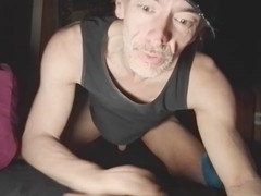 Male escort enjoys romantic gay sex in public