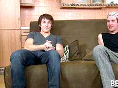 super hot hunk is pounding his beautiful lover's rump gap deeply