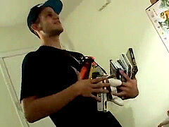 three straight dudes revved gay after they wrestled naked