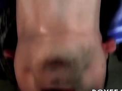 Horny twink jerks off and sucks cock POV