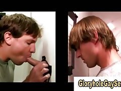 Filthy straight man duped at gloryhole