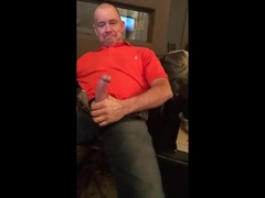 Str8 daddy jerking watching porn 3