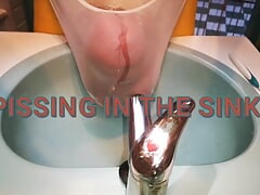 Pissing in the Sink Part 2