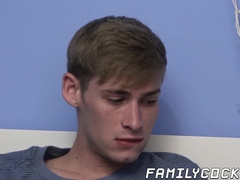 Young stepbrothers having raw threesome with mature stepdad