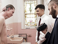 Elder Packer and Elder Rim banging in the bathroom