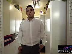 Real estate homo Guy Lima has latino ass pounded by customer