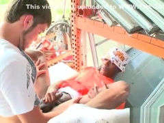 Black thug gets fucked up the shute