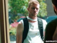 Homeless Ryan Jordan fucked by guy from soup kitchen