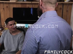 Etched hottie Jack Dixon marks Dylan Hayes asshole as his cocks territory