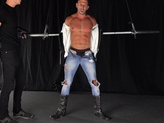 Straight Young Muscle Stud Takes Hardcore Bdsm Punishment