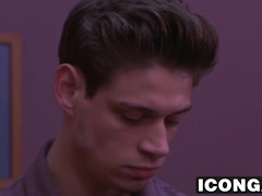 Michael Del Ray, Del Ray And Billy Santoro In Tall And Big Dick Railing Hard At Billys Ass