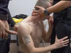 Two black daddies pleasure each other with thick uncut cocks in interracial gay action