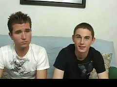 Straight Aiden & Tyler jerking their nice teen cock 2