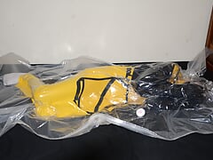 Jun 29 2023 - VacPacked in my yellow Carhartt raingear with my heavy rubber gloves PVC aprons and face shield