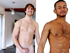 Post-climax interview with Apollo Parker and Thomas Rosewood