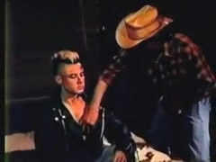 Exciting vintage gay sex scene