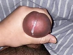 Me wanking my Indian paki Asian cock for you peeps part 2