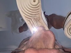 Underglass cock trampling