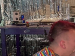 Femmenftm's young lad devours daddy's rod & takes a creampie in HD