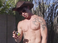 What A open up! Brian Takes ALL Of Mr. Monster Can's gigantic cock!