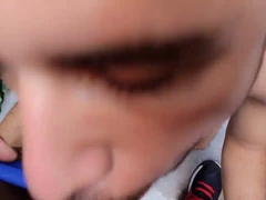 BLACK MASON PUT HIS MANHOOD IN MY FACEHOLE AND NUTTED A PILE ON A PUB TABLE.