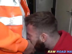 Angry boss takes his employed anal
