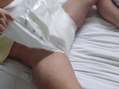 nappy dousing and fuck stick in different postures