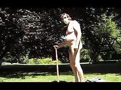 amateur boy slave anal fisting outdoors toy bdsm 4