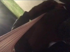 Nerdy Femboy Taking Wedgies + Faux-Cock Outside!