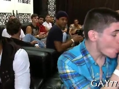 Fellows blow a beef whistle in public