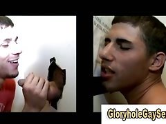 Straight guy conned into gay blowjob by slut