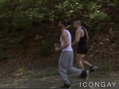 Asian hunk Jessie Lee sucked off before anal penetration