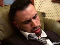 Muscle queer three way and popshot