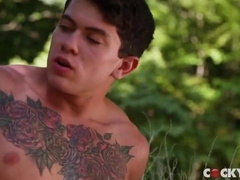 Clark Davis & Ricky Roman - Flip Fuck Raw Poolside