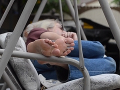 Lazy bootless Sunday on the sway