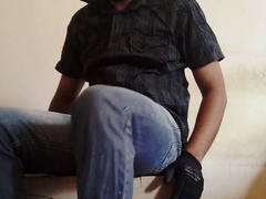 two Angles - Balaclava, denim, shoes, Gloves