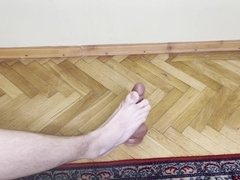 Impressive Feet Wank for my Fuck Stick