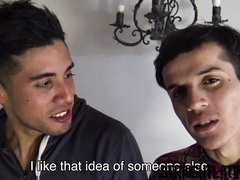 Adorable latino couple breeding roughly before POV facial