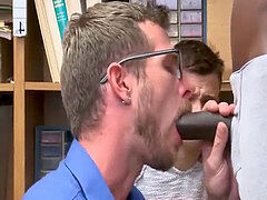 daddy sone dp penetrate with ebony security guard