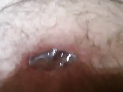 Belly button full of hot wax