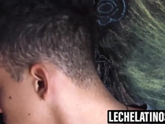 LecheLatinos.com - Jota's virginal sausage stroke and jism