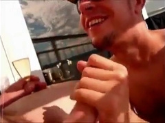 White Thug Sucks Rich Man on Cruise ship 2