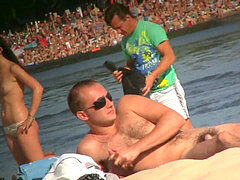 SPYING ON nude guys AT THE nudist BEACH VOL 2