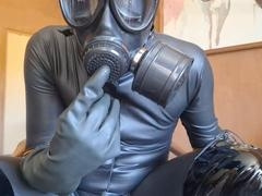 High heels, masturbation, leather