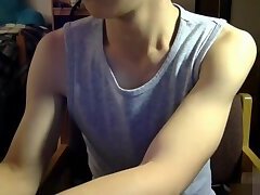 Chinese Twink Solo Masturbate On Webcam