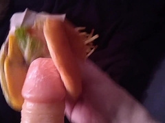 Fairy Catgurl Pummels Cheeseburger with a String-on