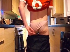 Adorable and super tight Tracksuitboy gets steamy in the shower